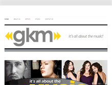 Tablet Screenshot of gregkavanagh.com